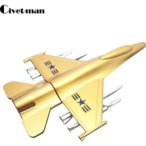 Metal USB Flash Drive Plane Airplane Model Pendrive 8GB 16GB 32GB 64GB 128GB 256G USB2.0 Memory Stick Handsome Fighter Pen Drive