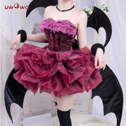 UWOWO Re:Zero Starting Life in Another World Clear & Dressy-Ram Cosplay Costume Cute Demon Cosplay Dress