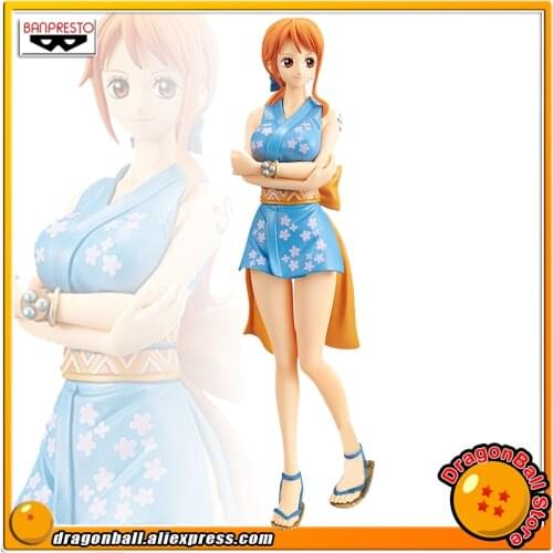 Japan Anime "ONE PIECE" Original Banpresto DXF -THE GRANDLINE LADY- Wano Country vol.1 Collection Figure - Nami