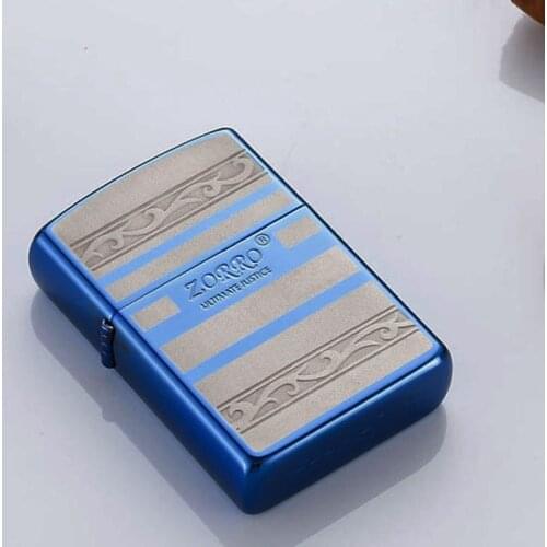 Zorro creative kerosene lighter windproof oil machine cigarettes accessory smoking gift 2021 new arrival fashion