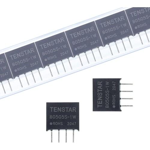 10PCS/LOT B0505S-1W 5V to 5V converter DC DC power module converter 1000VDC Isolation