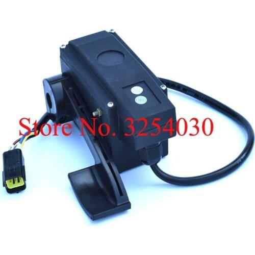 4 Wires 0-10V Waterproof Plug Electronic Foot Pedals Forklift Throttle Forklift Accelerator COPP 16 Using with ZAPI Controller