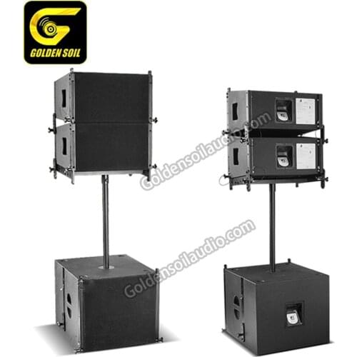 Goldenosoil audio line array top VERA10 10 inch line array speaker concert speakers
