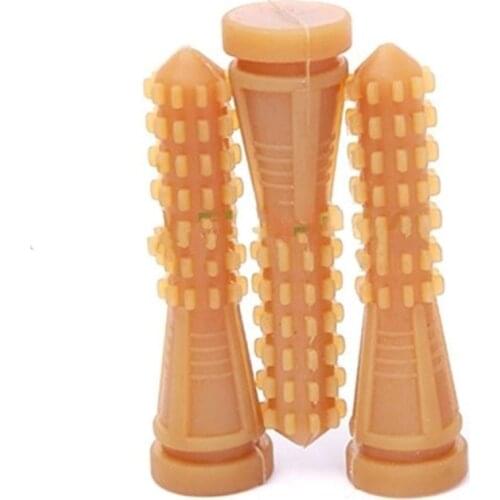 50 pcs 9.5 cm Poultry Plucking Fingers Hair Removal Machine Glue Stick Chicken Plucker Beef tendon material corn rod