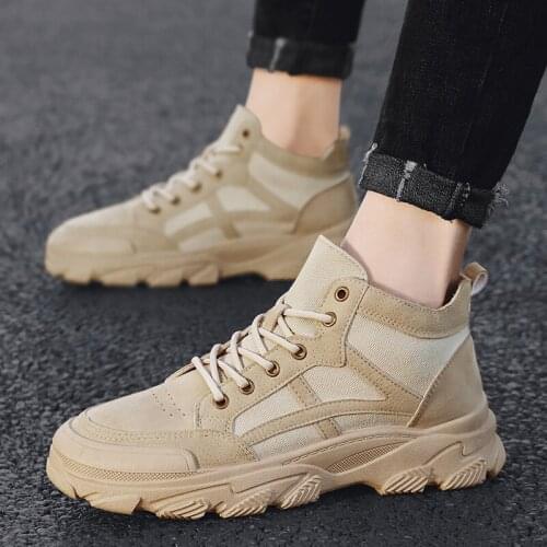 Platform Shoes Men Boots Zapatos De Hombre Mens Shoes Snow Boots Men Boots Fashion Casual Boots Men Black Platform Boots Shoes