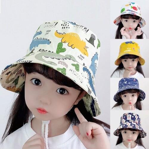 Childrens Outdoor Sun Hat Breathable Beach Hat Fisherman Hat Caps UV Sun Protection Hat Summer Unisex Baby Sun Hat 2021 New