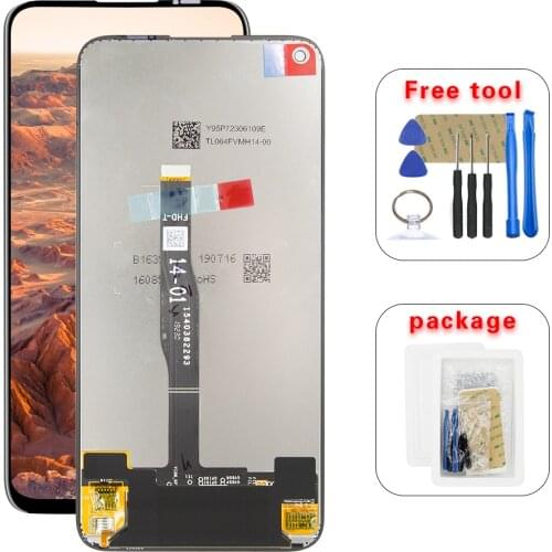 For Huawei Nova 5i GLK-LX1 LX1U LX2 LX3 AL00 TL00 LCD Display Touch panel Screen Digitizer with frame Assembly