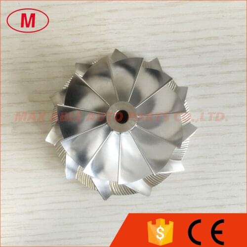 GT15-25 50.20/65.00mm 11+0 Blades 702549-0008HF V1 High performance turbo billet/aluminum 2618/milling compressor wheel