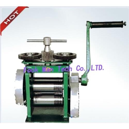 Herramientas joyeria DIY tools Hand Operated Jewellers Roller Mill rolling mill jewelry making tools with gear Jewelry making to