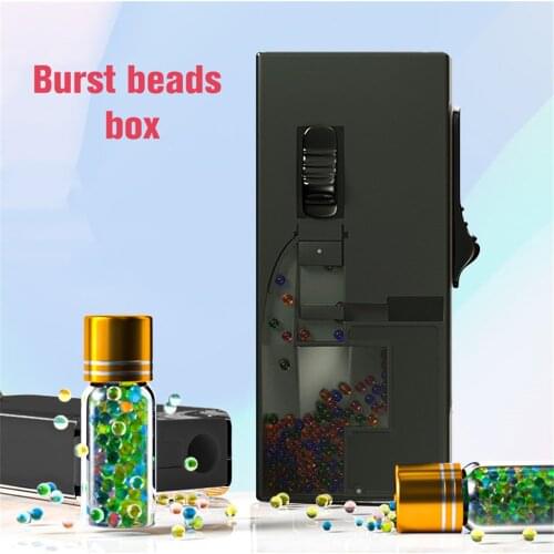 Box Smoking Cigarette Explosion Beads Pusher Upgrade Smoke Push-ball Pop-up Smoke ice Beads Accessory Tools For Drop shipping