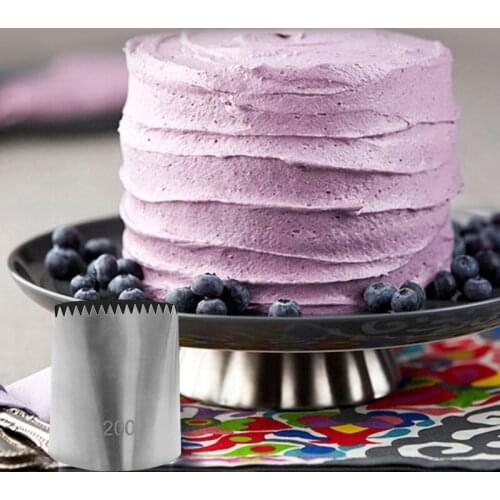 Stainless Steel Oversized DIY Cake Cream Decorating Mouth Lcing Piping Nozzles Kitchen Pastry Decorating Baking Repostera Cocina