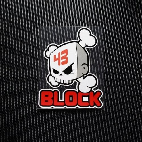 NO.TP028 Free shipping SKB Sponsor Reflective Auto/Car Helmet Sticker Decals Motorcycle Racing MOTO GP Stickers Motorbike