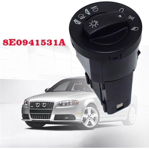 New 8E0941531C 8E0941531 8E0941531A Head Light switch For AUDI A4 B6 2000-2004 A4 B7 2004-2007 Autoparts