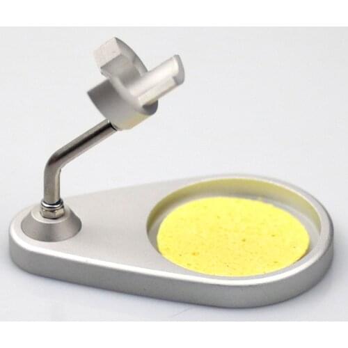 QUECOO T12-S9 Soldering Iron Stand Holder Base For M8 P9 Handle Metal Solder Support Station Soldering Safety