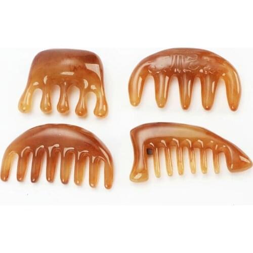 Anti-hair loss hair treatment meridian comb scalp wide tooth anti-static health massage comb & Drop Shipping