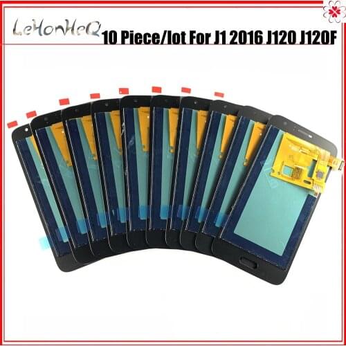 10 Piece/lot LCD 4.3" For Samsung Galaxy J1 2016 J120 J120f J120M J120H LCD Display With Touch Screen Digitizer Assembly