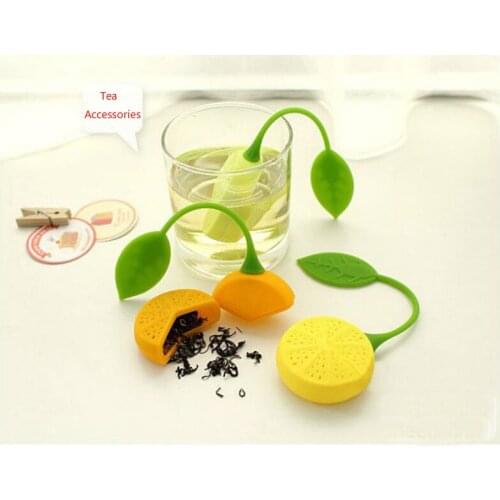 1PC Tea Filter Tea Infuser Teapot Teabags Tea Strainer Silicone Sunflowers Shape Kitchen Gadgets Accessories
