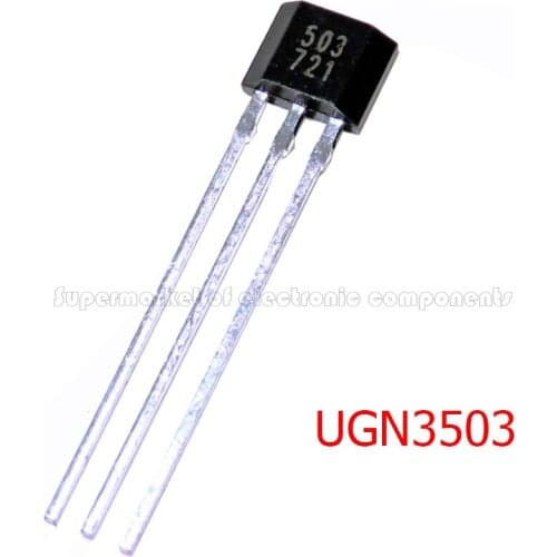 10PCS UGN3503UA UGN3503U UGN3503 503 TO92 Hall Sensor New