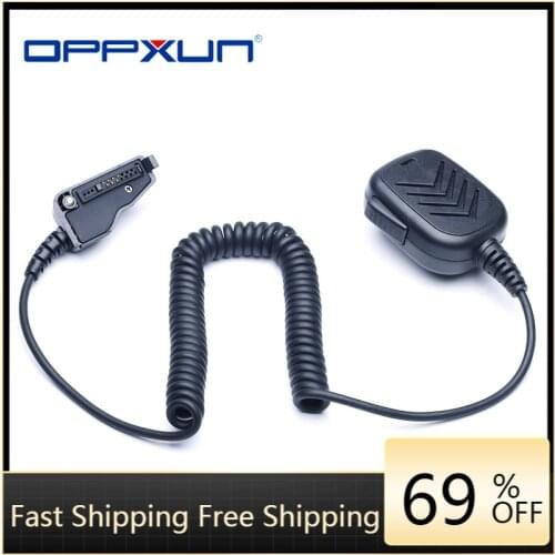 2021 Hot Sale OPPXUN Hand Microphone Mic Radio Speaker for Kenwood TK380 TK280 TK2140 TK385 TK3140 TK3185 TK480 Walkie Talkie