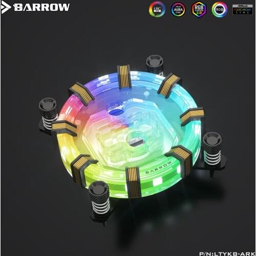 Barrow CPU Water Block For INTEL LGA-115X/X99 X299/AMD Socket Energy Series Limited Edition 5V 3PIN ARGB LTYKB-ARK