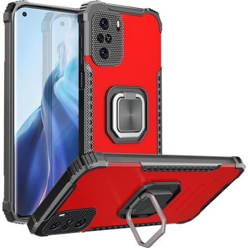 For Xiaomi POCO X3 NFC X3 Pro Case Hard Aluminum alloy+Silicone With Stand Ring shockproof protective Back Cover For POCO F3 M3