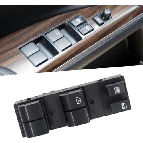 Master Switch Professional Sturdy ABS Car Left Front Window Switch 25401-JN03A for Nissan Teana 2008-2012