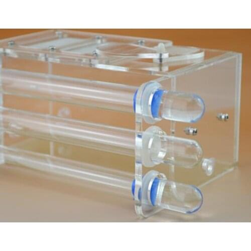 Ant Test Tube Nest Acrylic Ants Farm House Three Test Tube Nest Small Colony Rearing Anthill Ant Insect Terrarium