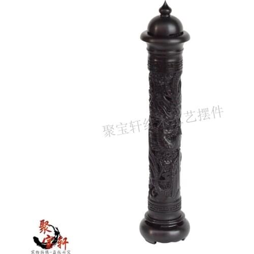 Smoked incense burner aroma stove carved mahogany household act the role ofing is tasted joss stick box of crafts and gifts