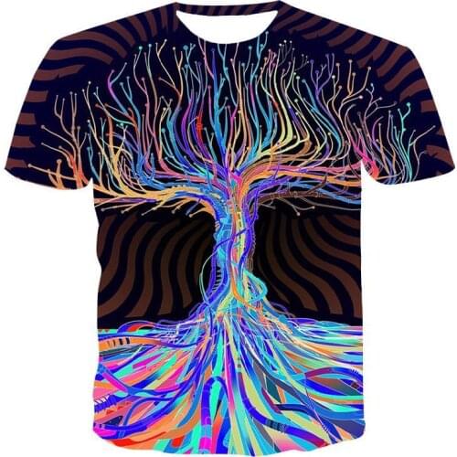2020 New 3d Summer Fashion T -Shirt Abstract Men 'S Woman Leisure Print T -Shirt Men 'S T -Shirt Street Wear