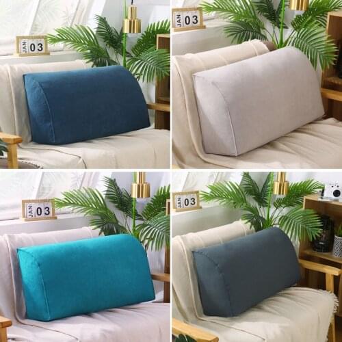 Office Living Room Princess Sofa Cushion Hard Sponge Large Triangle Cushions Can Be Removed and Washed