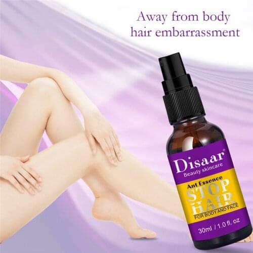 Permanent Painless Hair Removal Spray Inhibit Hair Growth Sprays Essence Repair Smooth Body Non-Irritating Beauty Skincare