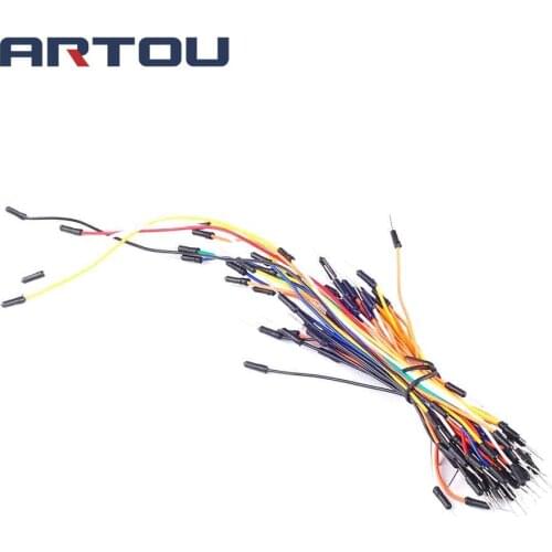 65pcs Jump Wire Male to Male Jumper Wire Breadboard