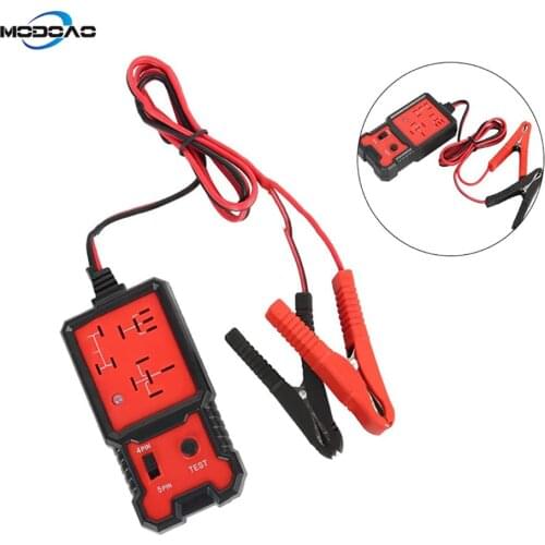 Automotive Relay Tester 12V Car Battery and Alternator Checker Tester Professional Auto Relay Analyzer Diagnostic Tool