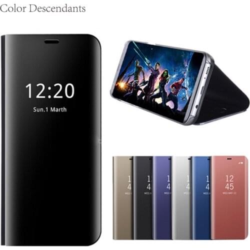 Smart Mirror Flip Case For Huawei P20 P30 Lite Mate 20 Lite Pro Y6 Y5 Y7 2018 Cover On Honor 20 8X 10 9 lite 7A Y9 P Smart 2019
