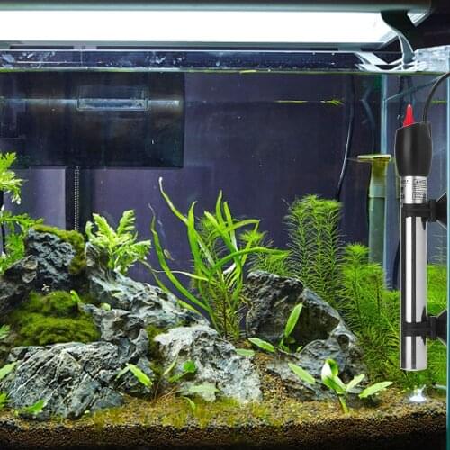 Fish tank stainless steel heating rod aquarium tortoise automatic constant temperature heater water thermostat 220v-240v