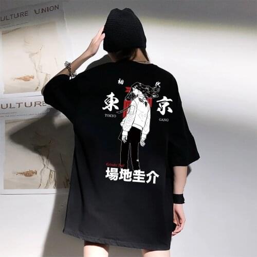 Tokyo Revengers T-shirt for Men Women Short Sleeve Anime Manga Keisuke Baji T Shirt Tee Tops Male