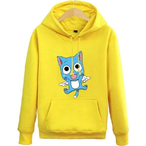 Man Women Anime FAIRY TAIL Clothing Jacket Hooded Sweatshirt COS Hoodie