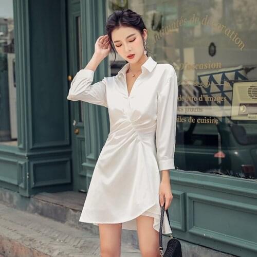 F9161 2019 new autumn winter Lady fashion casual sexy women Dress female party Dress sexy dress winter dress