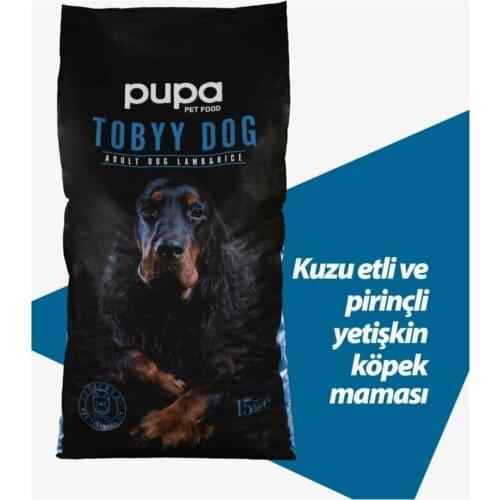 New Tobyy Dog Lamb Succulent and Pirinçli Adult Dog Food 15 Kg MERO GLOBAL Turkey Fast Shipping