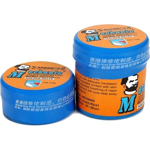 MECHANIC SMT Low Temperature Melting Point Solder Paste 183 Degree Centigrade Environmental Protection Flux Paste Slurry