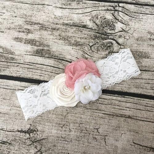 Blush Pink Flower Headband