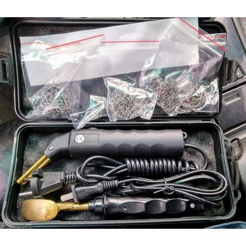 Professional Hot Stapler Plastic Repair System Welding Gun Bumper Fairing Auto Body Tool Plastic Welder Staple Soldering Iron