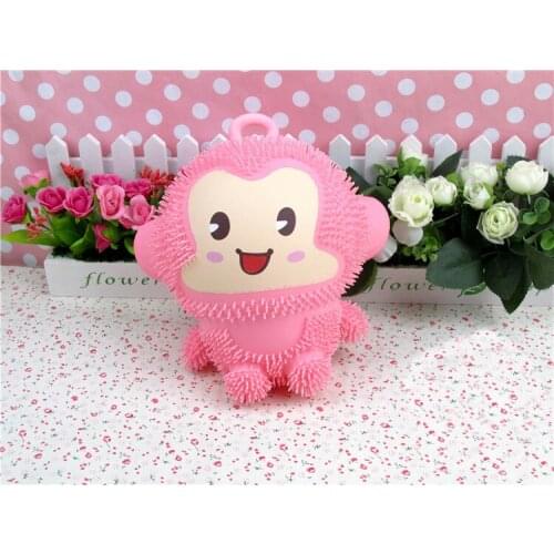 Software toy Year Of Childrens Toys Hip-hop Monkey Software Luminous Gifts The Monkey Flash Out The Ball 2020