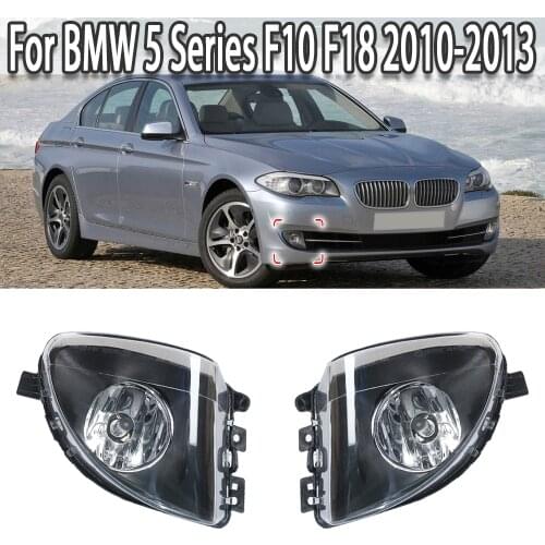 K-Car Front Bumper Fog Light Lamp For BMW 5 Series F10 F18 520d 520i 523li 525li 530li 2010-2013 63177216885 63177216886