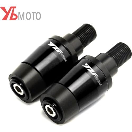 R125 LOGO Motorcycles Handlebar Grips Cover Bar Ends Fits For YAMAHA YZF-R125 YZF R125