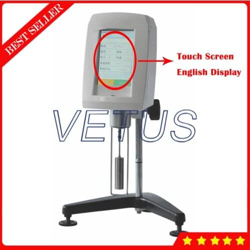 Touch Screen Rotational Viscometer Viscosity Meter Tester With Shear rate Temperature Density Display Printing Interface NDJ-5T