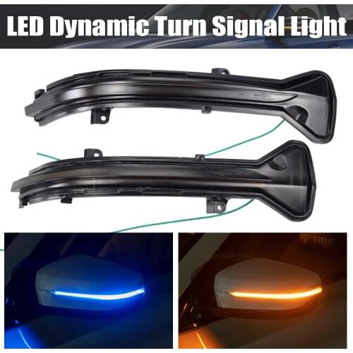 Superb Dynamic Turn Signal LED Rearview Mirror Indicator Blinker Light For BMW 5 6 7 8 3 Series G38 G12 G20 G30 G31 G32 M5 F90