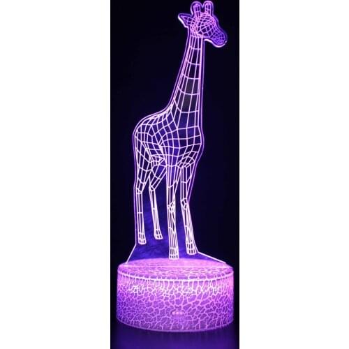 Spider Rhino Orangutan Hippo Duck Scorpion Led Bedroom Night Bedside Lamp Neon Lights Light for Children Gifts Mood Lighting