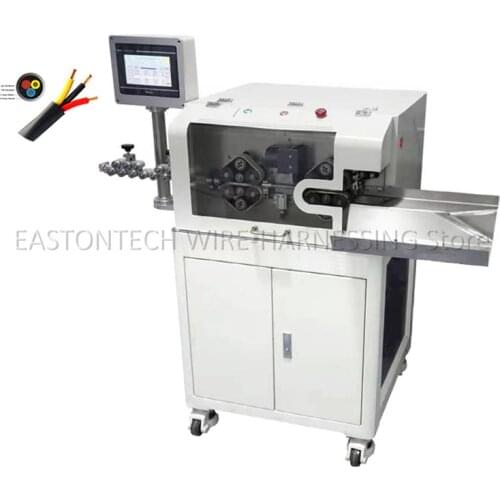 EASTONTECH EW-3080 Sheathed Cable Cutting And Stripping Machine For 3-10 Outer Diameter Tube