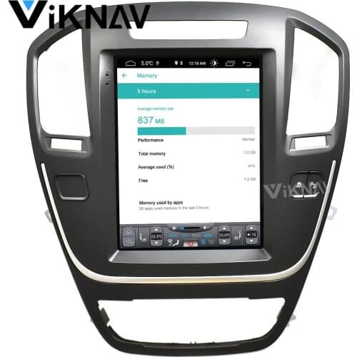 Vertical screen for Buick Regal 2009-2013 GPS navigation multimedia player stereo Android system car DVD player radio navi video